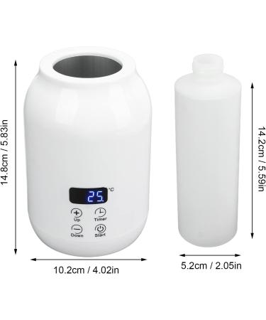 NATUDECO Electric Massage Oil Heating Bottle - 30-65 Lotion Dispenser with Timer for Home & Salon (EU Connector) - Buy Online on GoSupps.com