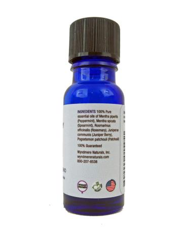 Wyndmere Mint & Rosemary Essential Oil Blend - 100% Pure Therapeutic Quality - 10ml - Made in USA | International Shipping Available - Buy Online on GoSupps.com