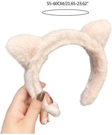 TQUXNGA Cat Ear Hair Hoop Woman Casual Skincare Makeup Headband for Home Travel s Cosplay Hair Accessories Black - Buy Online on GoSupps.com