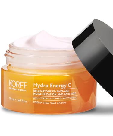 Korff Hydra Energy C Face Cream with Hydroplus Complex Moisturising Formula with Hyaluronic Acid for Dry Skin 50 ml - Buy Online on GoSupps.com