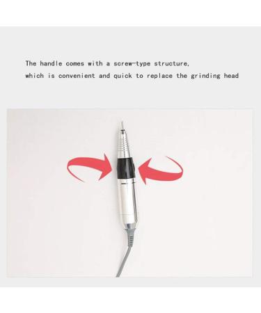 35000rpm Professional Nail Drill Machine Portable Electric Efile Drill for Shaping Buffing Removing Acrylic Nails Gel Nails Manicure Pedicure Kit Nail Buffer Manicu Black - Buy Online on GoSupps.com