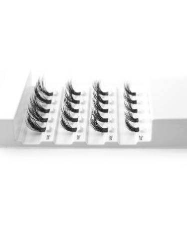 Eyelash Evolution DIY Extension Korean PBT Fiber 3D Effect Mixing Length - Reusable 20 Lash Clusters for Volume Look - 12mm 14mm 16mm - Multi-pack 20pcs - Buy Online on GoSupps.com