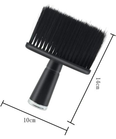 1 Piece Barber Brush Neck Duster Brush Hair Cutting Neck Duster Brush Neck Face Hair Cleaning Brush Hair Grooming Shaving Sweeping Brush(Black Silver) - Buy Online on GoSupps.com