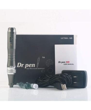 Dr. pen M8 Professional Wireless Pro kit w/ 6 pcs tips - 4Pcs 16 and 2Pcs 36 - Buy Online on GoSupps.com