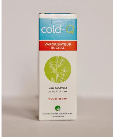 Cold-Q Natural Supplement - Immune Enhancing Herbal Oral Spray 0.7 fl oz - Buy Online on GoSupps.com
