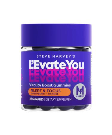 L'Evate You Vitality Boost Gummies - Alert & Focus 28 Count