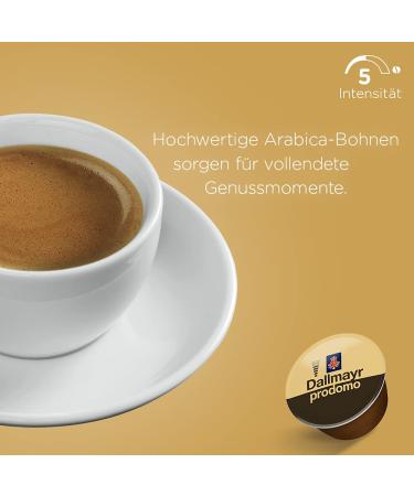 Nescaf Dolce Gusto Dallmayr Prodomo - XXL Coffee Capsules (90 Pods) | 100% Arabica | Aroma Seal | 3-Pack - Aromatic Flavor for Coffee Lovers - Buy Online on GoSupps.com