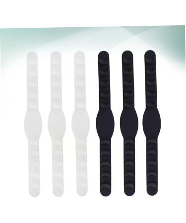 HAPINARY 6-Piece Ear Back Masks Hooks | Ear Protection & Mask Hanging Solution for Comfort & Hygiene - Buy Online on GoSupps.com