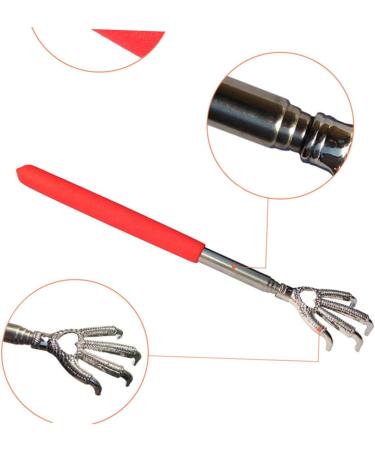 Beavorty Metal Spatula 3-in-1 Back Massager | Telescopic Design for Ultimate Relief | Perfect Baking & Massage Tool - Buy Online on GoSupps.com