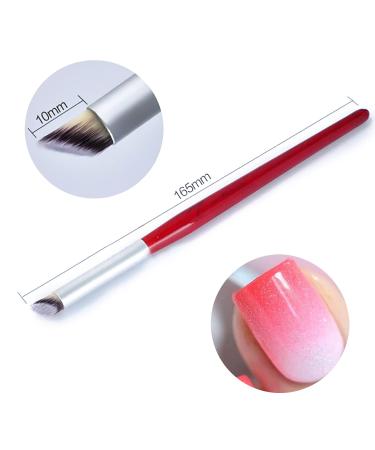 DANNEASY 6Pcs Ombre Nail Brush Set - Nail Design & Gradient Pen Kit - Buy Online on GoSupps.com