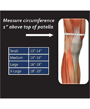 Pro-Tec Gel Force Knee Sleeve X-Large - Black | Athletics Support - Buy Online on GoSupps.com