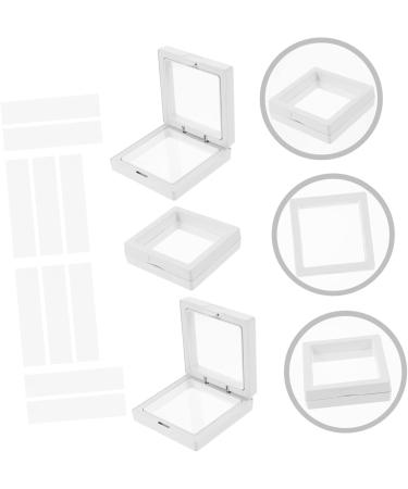 WOFASHPURET Acrylic Nail Tips Display Organizer Jewelry Display Stand 7x7cm White - Buy Online on GoSupps.com