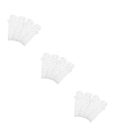 minkissy 6 Pairs Nail Gloves Protector Polyester White