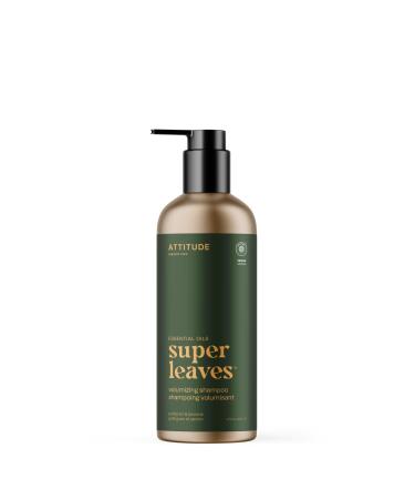 ATTITUDE Hair Shampoo  EWG Verified  Plant and Mineral-Based Ingredients  Vegan and Cruelty-free Beauty Products  Refillable Aluminum Bottle  Volumizing  Petitgrain and Jasmine  16 Fl Oz