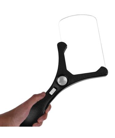 Vergrootglas voor hobby's rechthoekig vergrootglas met LED-verlichting Superhoge helderheid Lichtgewicht 2 5/20x vergroting Maculaire degeneratie Lezen Slecht zicht Inspectie Handwerk Hobby vereist