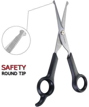 Professional Stainless Steel Dog Cups & Eye Cutter for Dogs and Cats - Fello Care Tools 17x6.6 cm - Buy Online on GoSupps.com