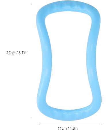 Vgeby Yoga Rings - 3 Pieces Yoga Massage Training Circles for Stretching Back & Legs | Toning Exercises | Ideal for Pregnant Women - Buy Online on GoSupps.com