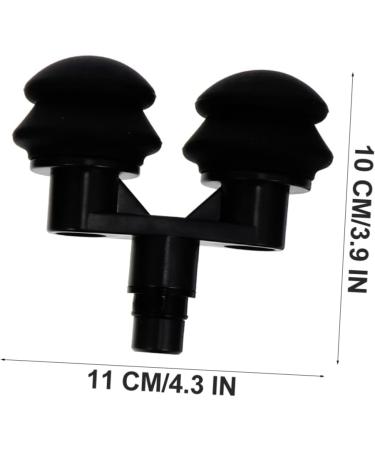 Minkissy 9-Piece Massage Head Set with Fascia Accessories | Replacement Heads for Massage Devices | Enhance Your Fitness & Massage Experience - Buy Online on GoSupps.com