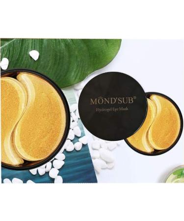 Chlorophyll Algae Extract Collagen Eye Patches - 60 pads for Dark Circles and Under Eye Bags Treatment - Buy Online on GoSupps.com