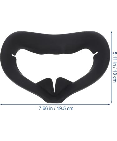 Magiclulu 2 STK VR Eye Pads - Silicone Headset Face Mask | Comfortable VR Headset Cover & Cozy Eyelash-Friendly Cushion - Buy Online on GoSupps.com