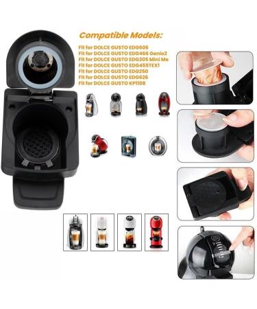 Topyond Adaptateur De Dosette De Caf Conversion De Capsules Accessoire De Machine Caf pour Capsules Jetables/r utilisables Dolce Gusto Outil De Pr paration De Caf pour Le Bureau Et la Maison - Buy Online on GoSupps.com