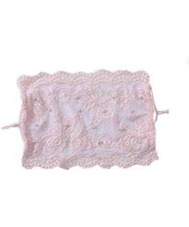 Sttiafay Pink Lace Wedding Bridal Mouth Cover - Reusable & Washable Mask for Women - Buy Online on GoSupps.com