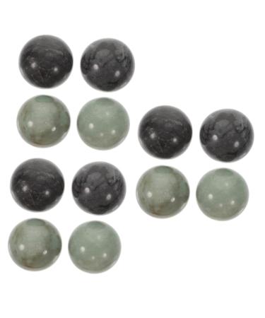 Healeeved 6 sets Ball Fingerstrecker Finger coach Balls for health exercises round ball brush balls for the hands of baoding balls for the hand hand massage balls Chinese manual marble