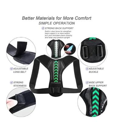 Posture Corrector for Men & Women | Adjustable Lumbar Support for Low Back Pain Relief (XX-Large - Buy Online on GoSupps.com