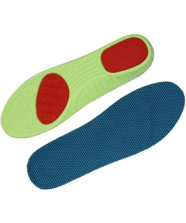 CSCDD PU Breathable Sports Insoles for Men & Women - Soft & Comfortable (Size 37-38) - Blue - Buy Online on GoSupps.com