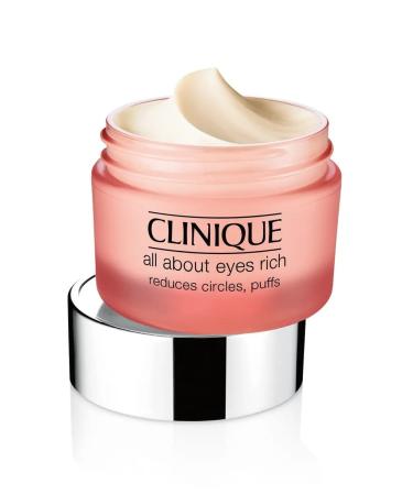 Clinique All About Eyes Rich Cream 0.5oz - Hydrating Eye Cream - Buy Online on GoSupps.com