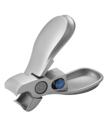 Finger Toe Nail Clippers Stainless Steel Wide Jaw Opening Fingernail Cutters Sturdy Powder Die Cast Small Nail Clippers