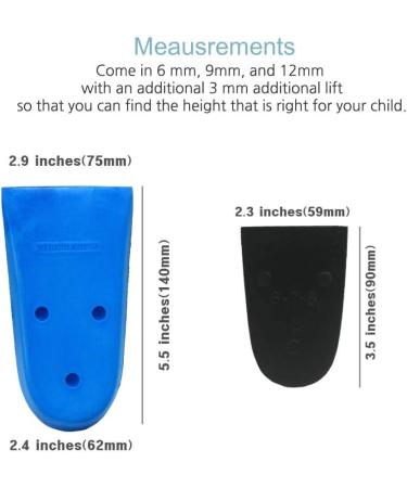 3/8 Limb Length Discrepancy Lifts for Kids Size 6.5-8.5 | Hip Balancer for Children and Adolescents - Buy Online on GoSupps.com