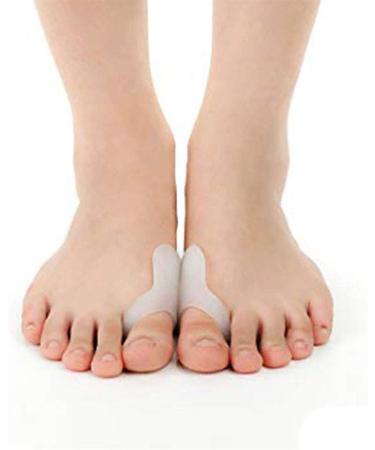 PEDIMEND Silicone Gel Toe Separator + Silicone Gel Big Toe Bunion Guard (2PAIR - 4PCS) | Prevent Painful Rubbing | Gel Protector Sleeve for Corns Callus Blisters Ingrown Toe Nail | Foot Care - Buy Online on GoSupps.com