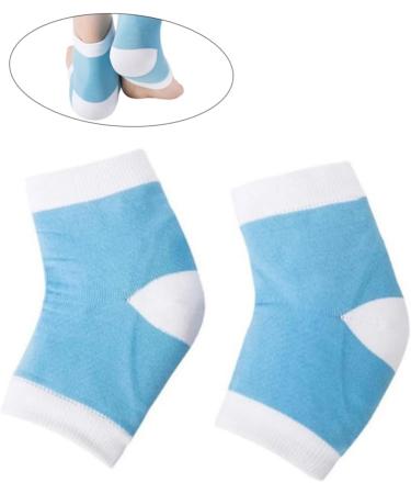 FRCOLOR 2 Pairs Nylon Gel Socks Foot Care Feet Heel Socks Cotton Fabric Socks Shoes Brightening Socks Moisturising Socks Whitening Heel Socks Foot Protection - Buy Online on GoSupps.com