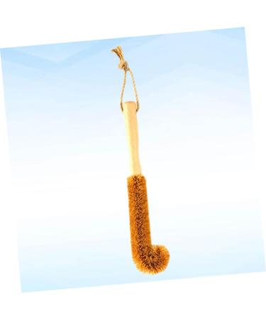 Solustre 2 Pack Bottle Cleaning Brushes - Effective Scrubbing Sponge for Water Bottles and Glasses - Eco-Friendly Baby Cleaning Ball - Brown - Buy Online on GoSupps.com