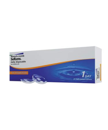 Bausch + Lomb Soflens Daily Disposable Toric daily lenses toric contact lenses soft 30 pieces BC 8.6 mm / dia 14.2 / Cyl -1.25 / axis 20 / -5.5 Dioptria