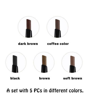 Wonder X Eyebrow Pencil Set - 5 Dual Ended Colors for Defined Eye Brow Makeup - Buy Online on GoSupps.com