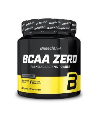 Biotechusa BCAA Zero - Essential amino acid powder |6g BCAA with Instant L-Leucin |Vegan |Sugar -free lactose -free gluten -free 360 g without taste