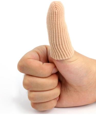 Toe & Thumb Protector Sleeve - Silicone Pain Relief Cover for Comfort & Protection | Multi-Function Beige Nursing Solutions - Buy Online on GoSupps.com