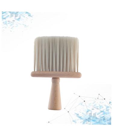 Frcolor 1stk Face Salon Brush Razor - Wooden Facial Hair Cleaning Tool for Salon & Styling - Beige - Buy Online on GoSupps.com