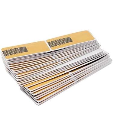 Professional 50 Count Gold MHD Nail Form for Acrylic, Gel, and Art Extensions - Buy Online on GoSupps.com