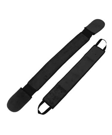 Didiseaon Self Tanning Lotion Applicator Set Bath Towel Back Scrubber Strip Flocking Material for Even Application