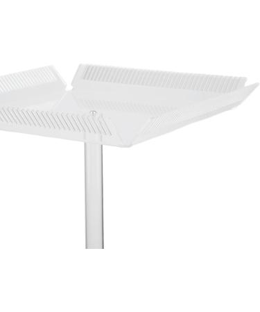 Durable Acrylic Hair Extension Stand - 4-Sided Holder for Salon & Home Use | Easy Installation & Maintenance - Buy Online on GoSupps.com