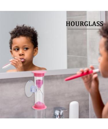 Weddhuis 6-Ser Hourglass Set for Teeth Brushing Cooking & Games - 2/3 Minute Suction Cup Timer for Kids & Adults - Optimal Dental Care Countdown - Buy Online on GoSupps.com