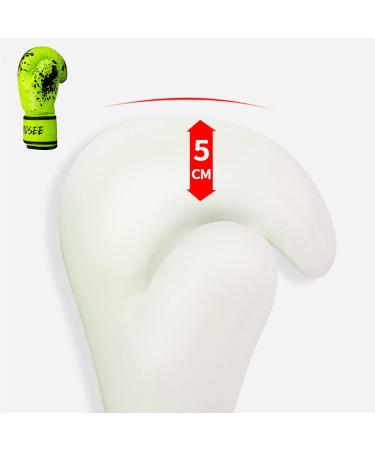 Kids Boxing Gloves 6oz 8oz - Youth Boys and Girls Training Sparring Gloves for Kickboxing, MMA, UFC - Green 6 oz (45-80 lbs) - Buy Online on GoSupps.com