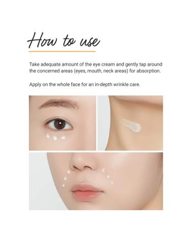 ETUDE HOUSE Real Propolis Enriched Eye Cream 50ml | Moisturizing Facial Night Cream for Women | Korean Cosmetics - Buy Online on GoSupps.com
