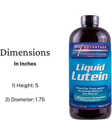 Liquid Lutein Supplement 8 FLOZ Grape and Cherry Concentrate 8 Fl Oz (Pack of 1) - Buy Online on GoSupps.com