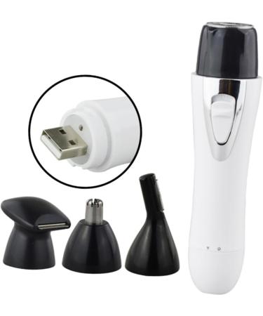 Didiseaon 3pcs Electric Shaver & Beard Trimmer Set for Men & Women - USB Rechargeable Razors Nose Hair Trimmer and Lipstick Shaver - Buy Online on GoSupps.com