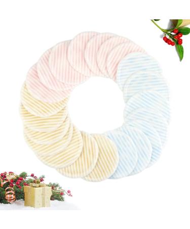 Milisten 12pcs Reusable Makeup Remover Pads - Eco-Friendly Cotton Round Facial Pads with Storage Bag | International Shipping - Buy Online on GoSupps.com