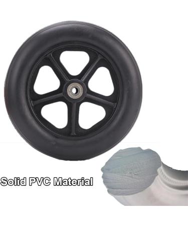 Front Wheel with Front Fork Wheelchair Front Castor Wheels 6" 7" 8" Wheelchair Caster Replacement Wheel 2 Pieces Solid Wheel Accessories(Gray 8"(200mm)) 8"(200mm) Gray - Buy Online on GoSupps.com